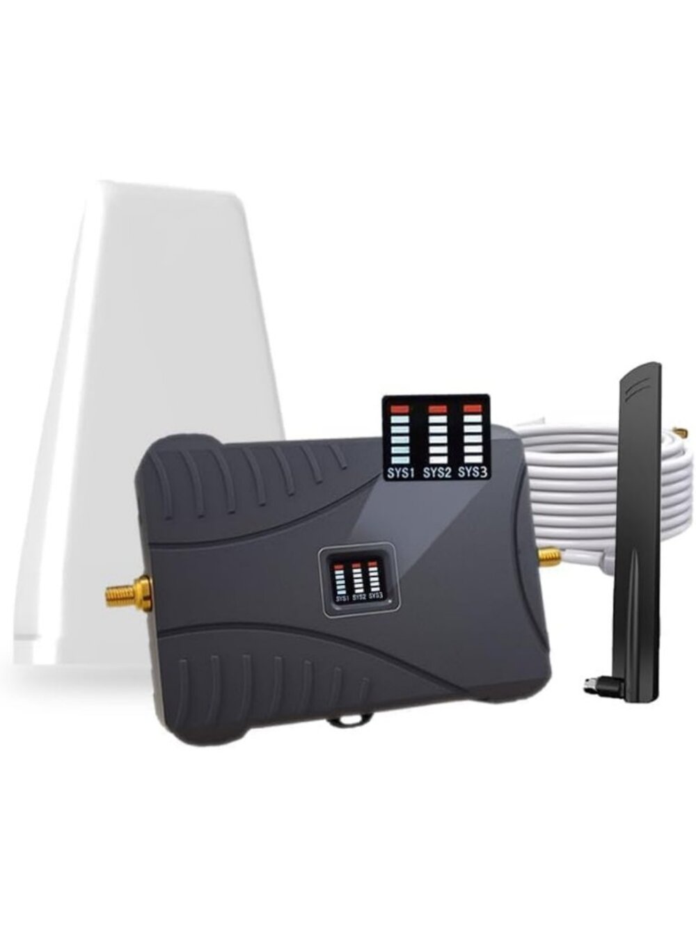 Home & Multi-Room Cell Phone Signal Booster, Boost 5G/4G Data, Up to 2,500 sq ft